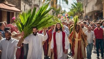 Der Sonntag vor Ostern: Bedeutung, Bräuche und Feierlichkeiten