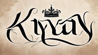 Kiyan Name Bedeutung: Entdecken Sie die Herkunft und Bedeutung des Namens Kiyan