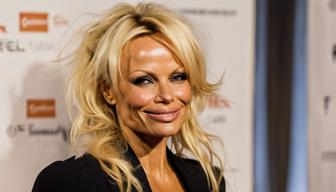 Pamela Anderson beinahe ungeschminkt