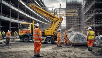 Rückgang der Arbeitsunfälle im Gerüstbau in Norddeutschland