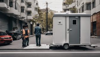 Warum ein Baustellen-WC zu einer öffentlichen Toilette wird