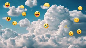 Was steckt hinter der Emoji Wolke Bedeutung? Erkunde die Symbolik!